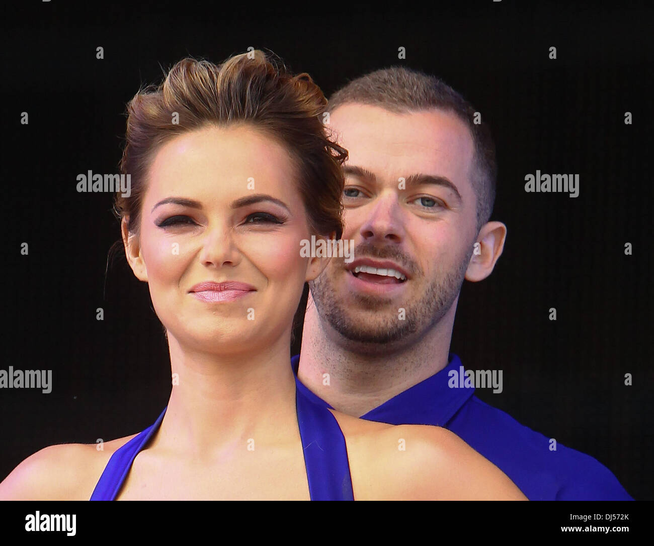Artem Chigvintsev and Kara Tointon Jubilee Family Festival at Hyde Park  London, England - 02.06.12 Stock Photo - Alamy