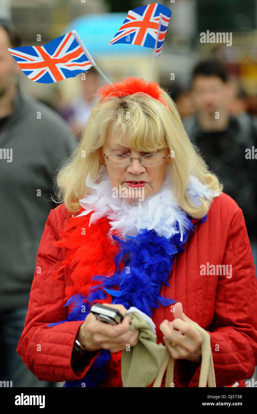 Atmosphere Celebrations for 'The Queen's Diamond Jubilee' in Central