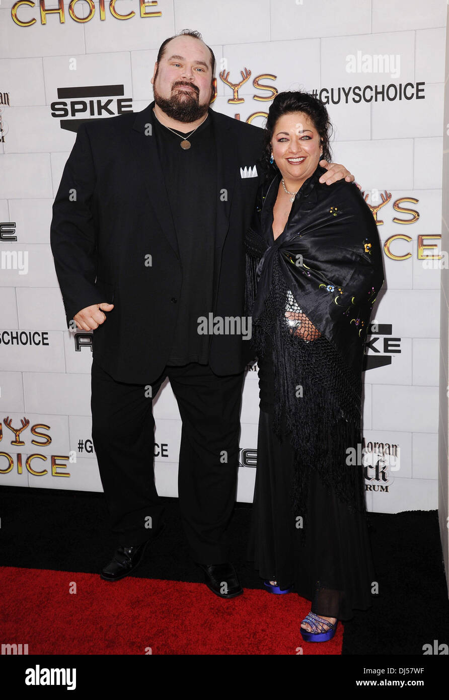 Ric Savage and wife Rita Savage Spike TV’s 2012 “Guys Choice” held at