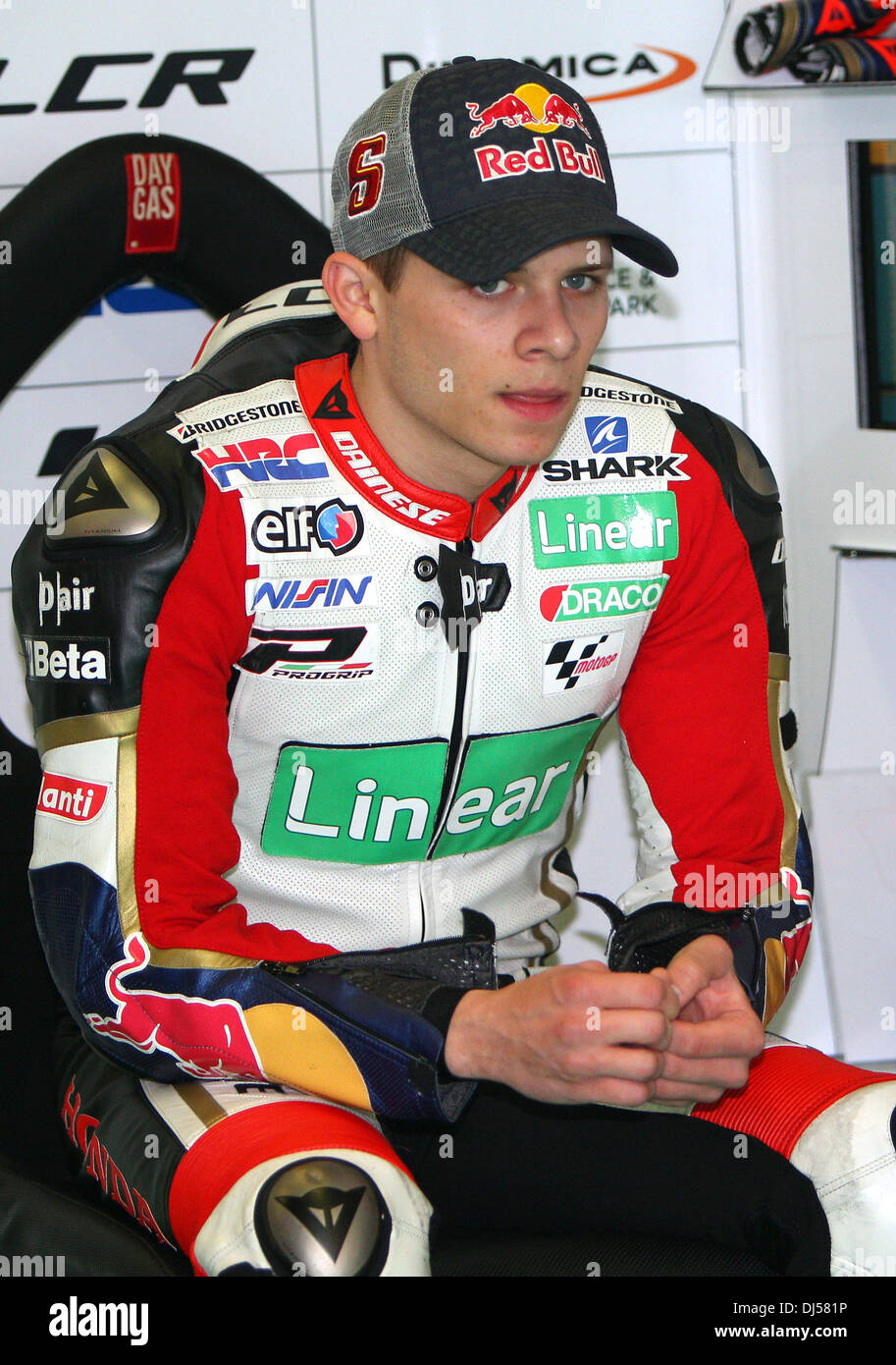 Stefan Bradl 2012 Motorcycle Grand Prix Catalonia, Spain - 02.06.12 Stock Photo