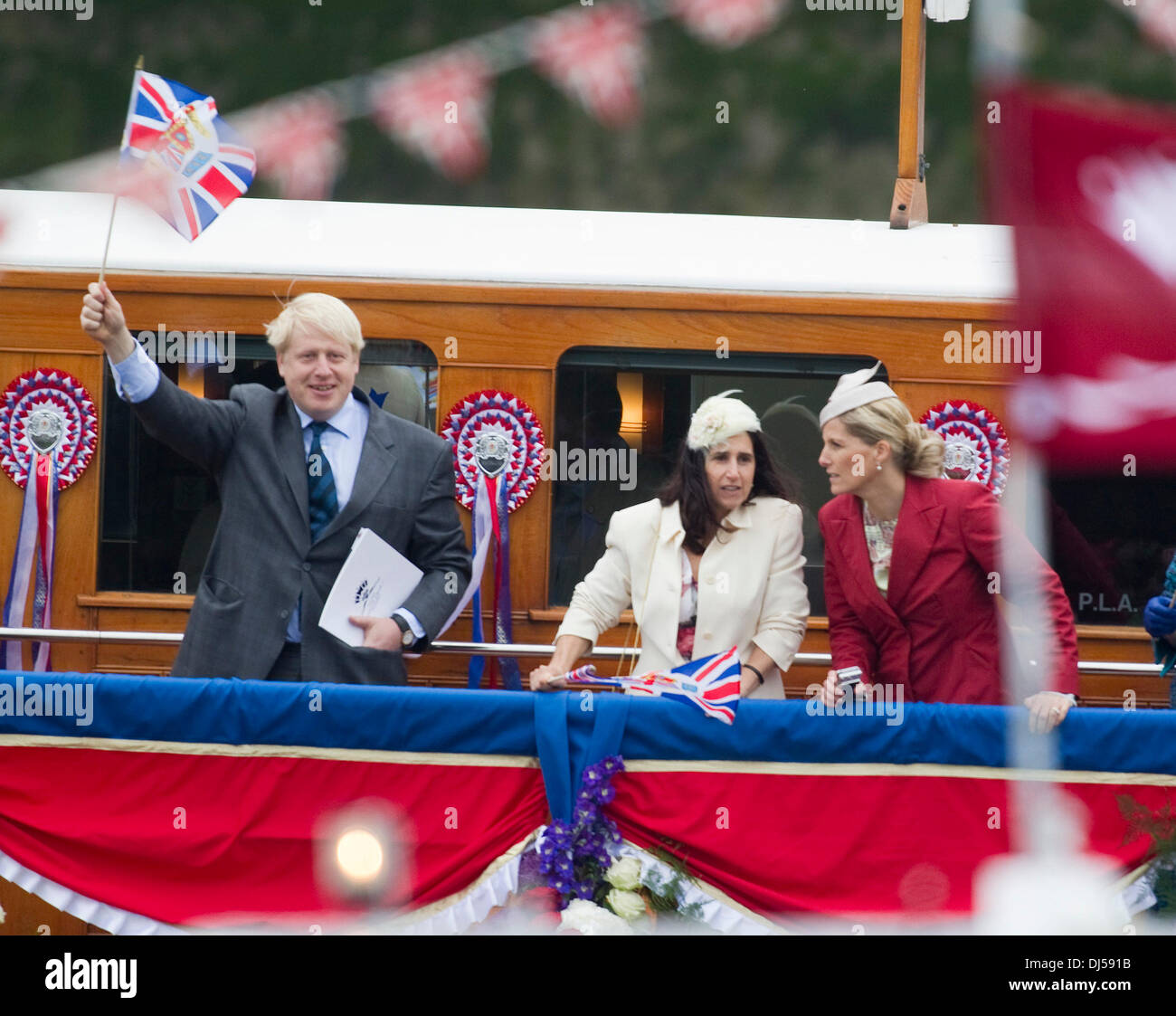 Mayor of London, Boris Johnson The Queen's Diamond Jubilee River ...