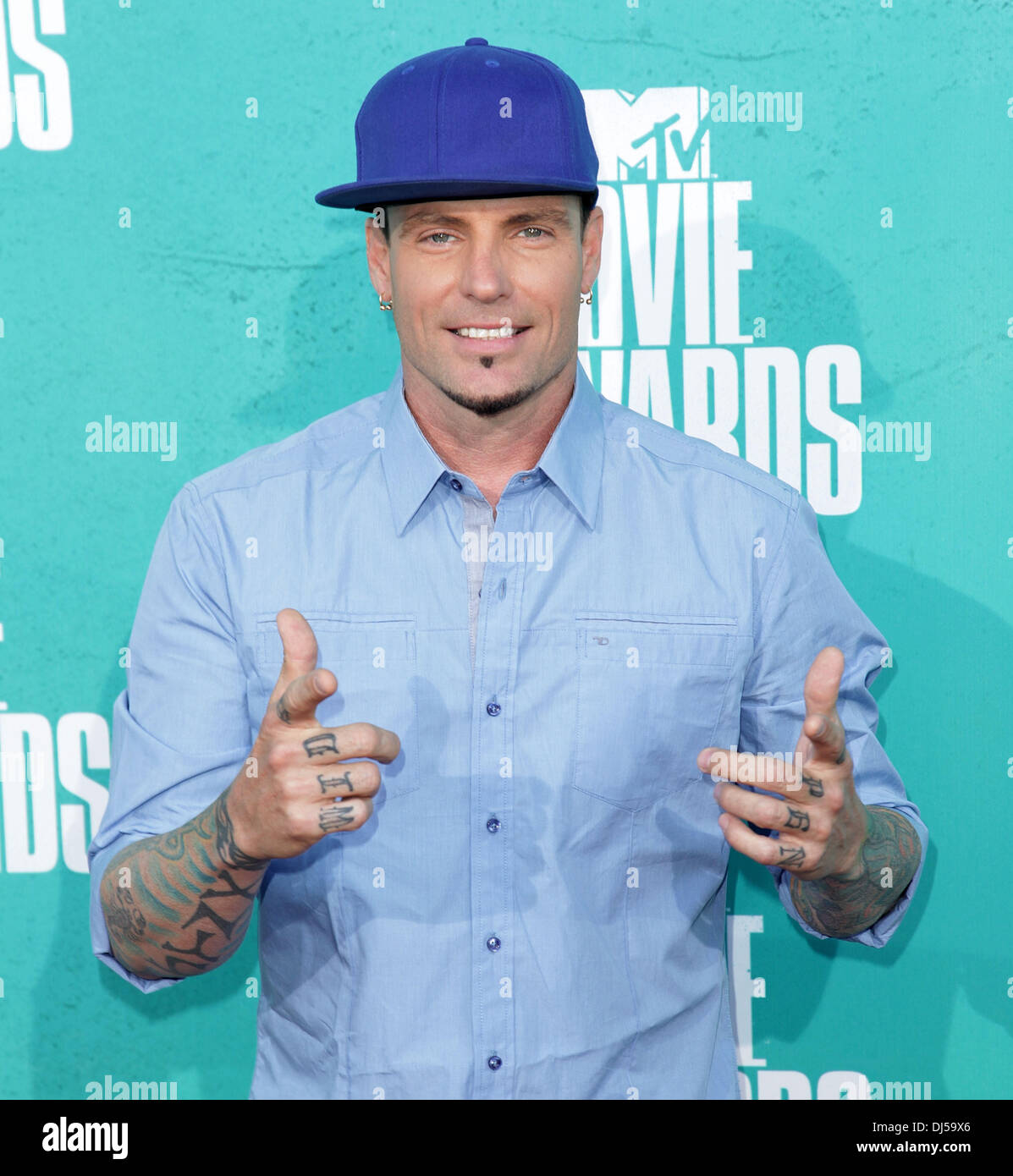 Vanilla Ice MTV Movie Awards at Universal Studios Arrivals Universal