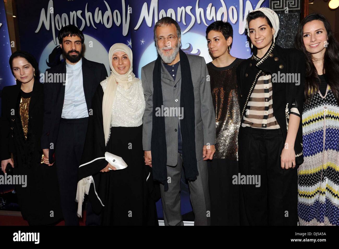 Yusuf Islam aka Cat Stevens and members of his family attend the world
