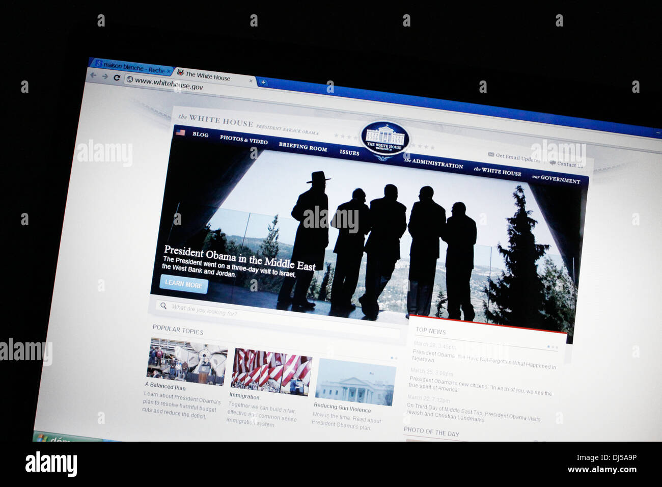 White house media hires stock photography and images Alamy