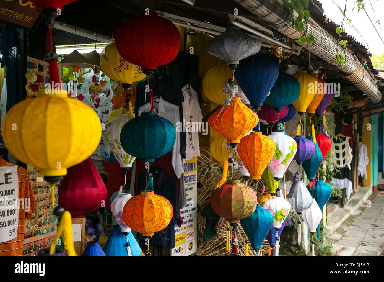 Colourful lanterns at Hoi An Ancient Town Vietnam, UNESCO World ...