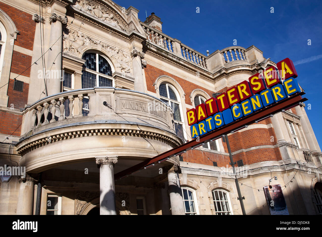 Battersea Arts Centre on Lavender Hill in London UK Stock Photo Alamy