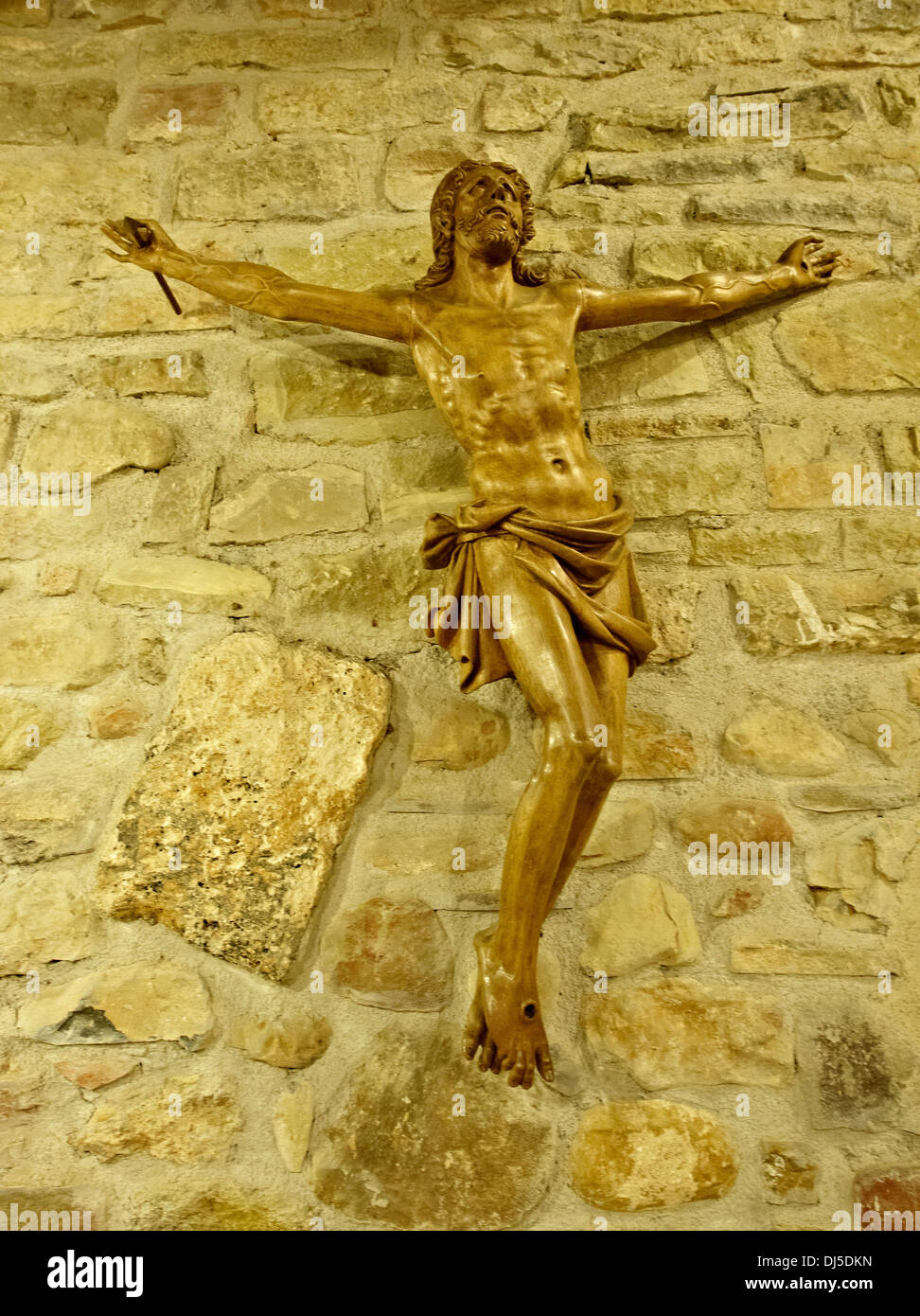 Ancient old historic medieval cross crucifix hires stock photography