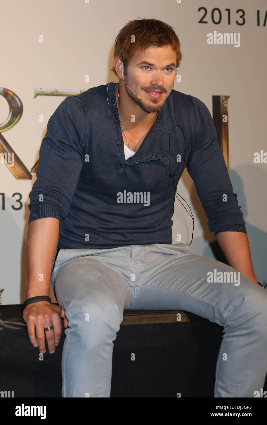 Kellan Lutz Press conference to promote their new movie 'Tarzan' which will  start filming at Bavaria Film Studios Munich, Germany - 05.06.12 Stock  Photo - Alamy
