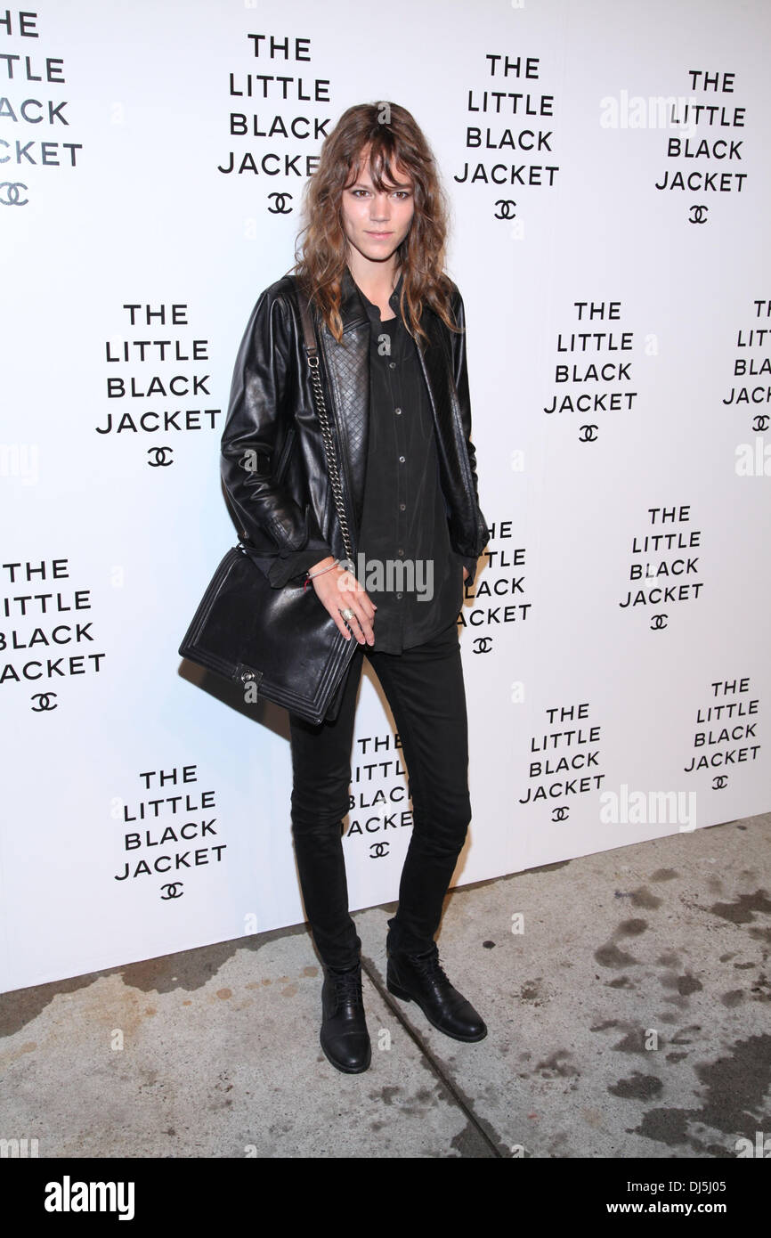 Freja Beha Erichsen Chanel's, The Little Black Jacket Event at the Swiss  Institute - arrivals Featuring: Freja Beha Erichsen Where: New York City,  United States When: 06 Jun 2012 Stock Photo - Alamy