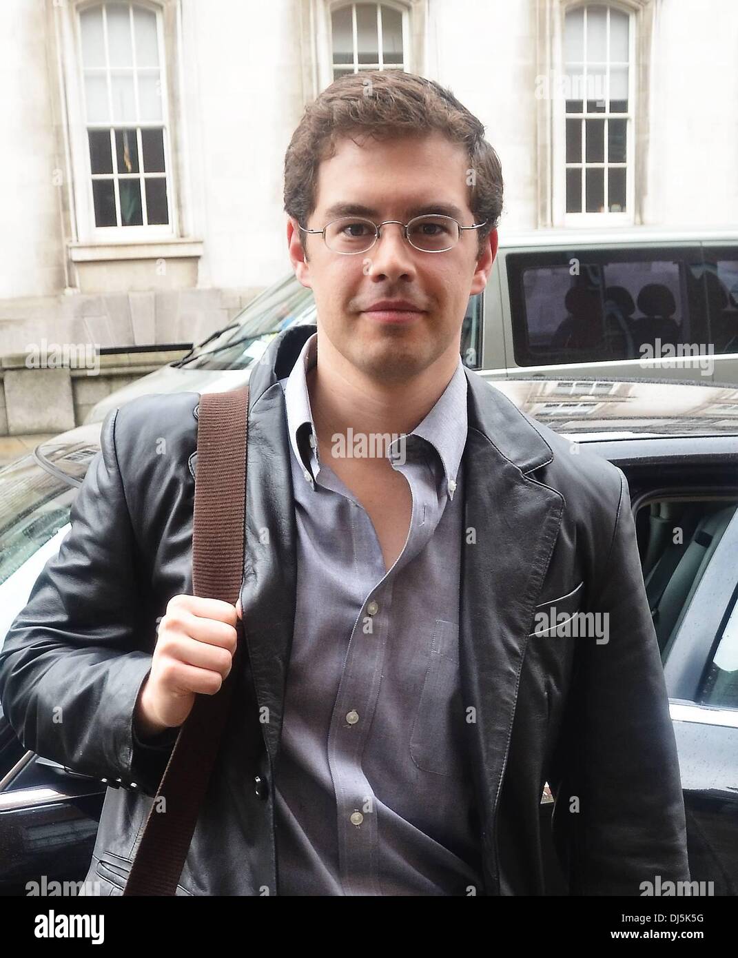 Christopher Paolini outside the Merrion Hotel Dublin, Ireland 07.06.