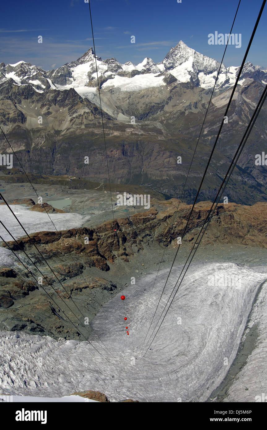 Cable car, Zermatt, Switzerland Stock Photo Alamy