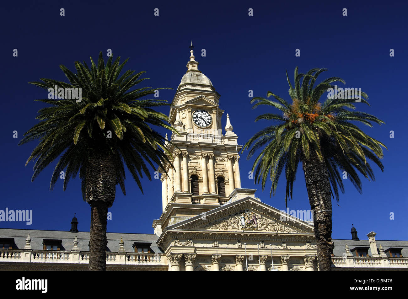 City Hall, Cape Town, South Afr Stock Photo