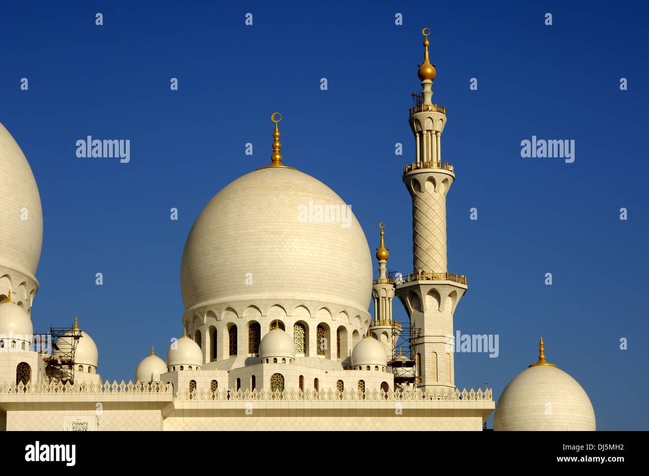 Great Mosque, Abu Dhabi Stock Photo