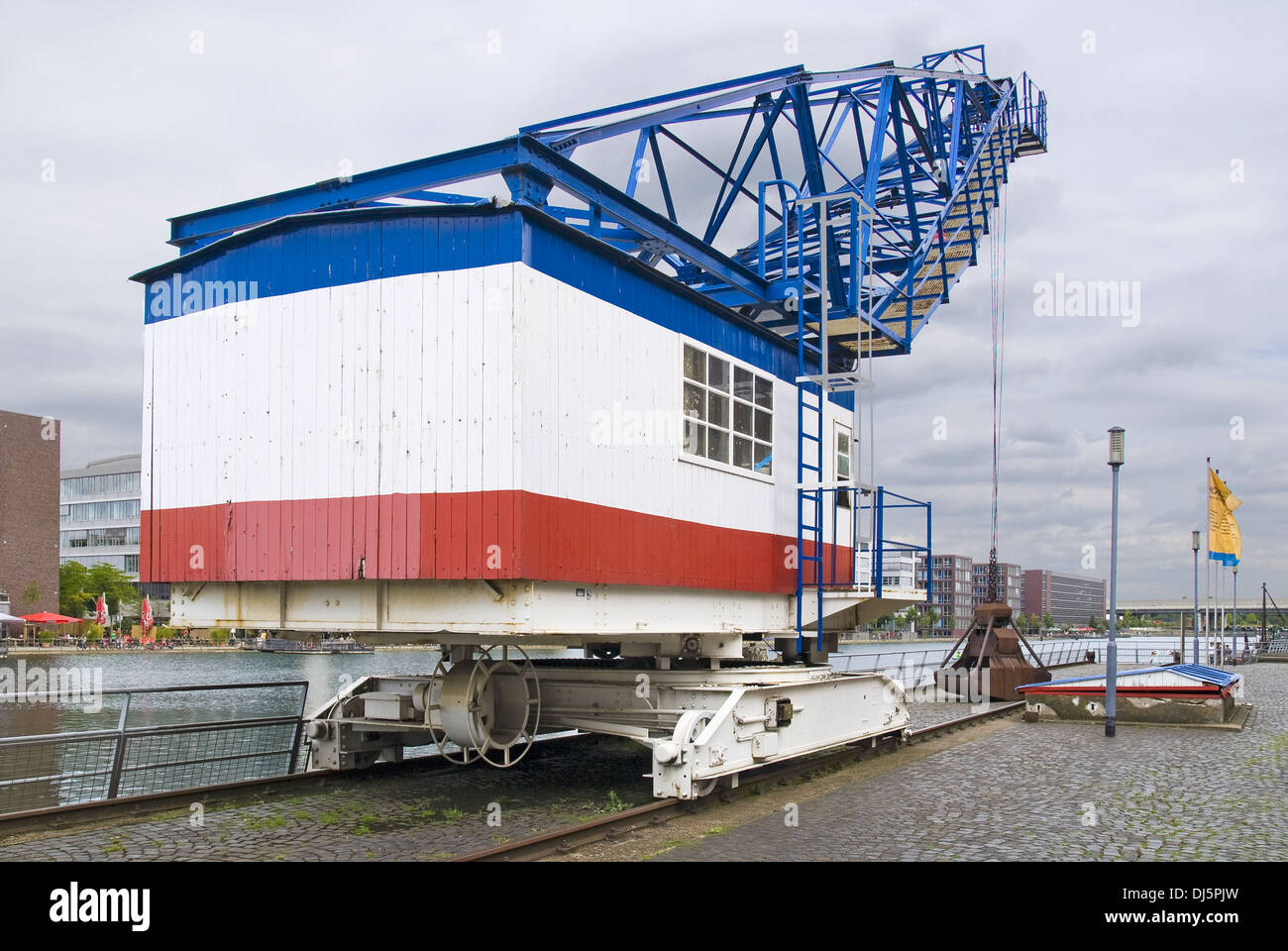 Port crane Stock Photo