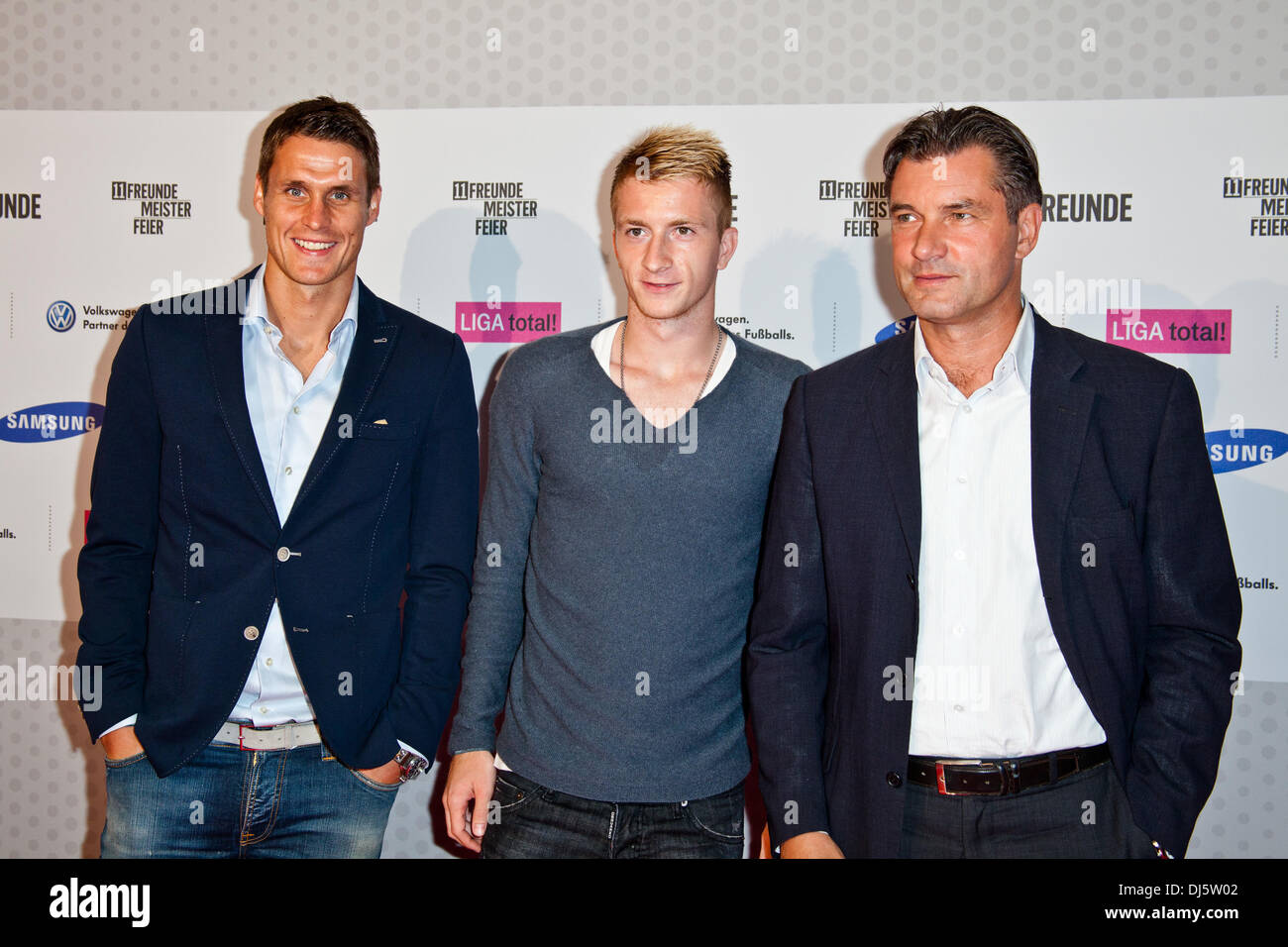 Sebastian Kehl Marco Reus And Michael Zorc At The Die 11 Awards