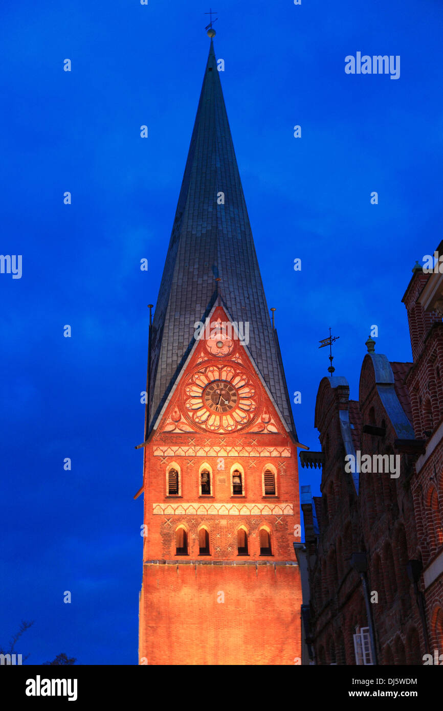 Johanniskirche Am Sande, St. Johns Church, Lueneburg, Lüneburg, Lower Saxony, Germany Stock Photo