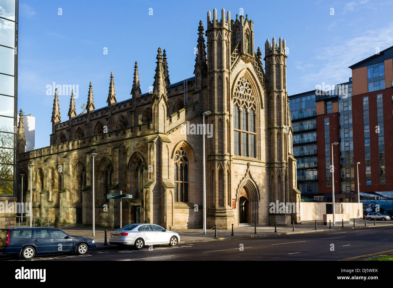 Metropolitan Cathedral, Church of St Andrews, Clyde Street, Glasgow, Scotland, Great Britain. Stock Photo