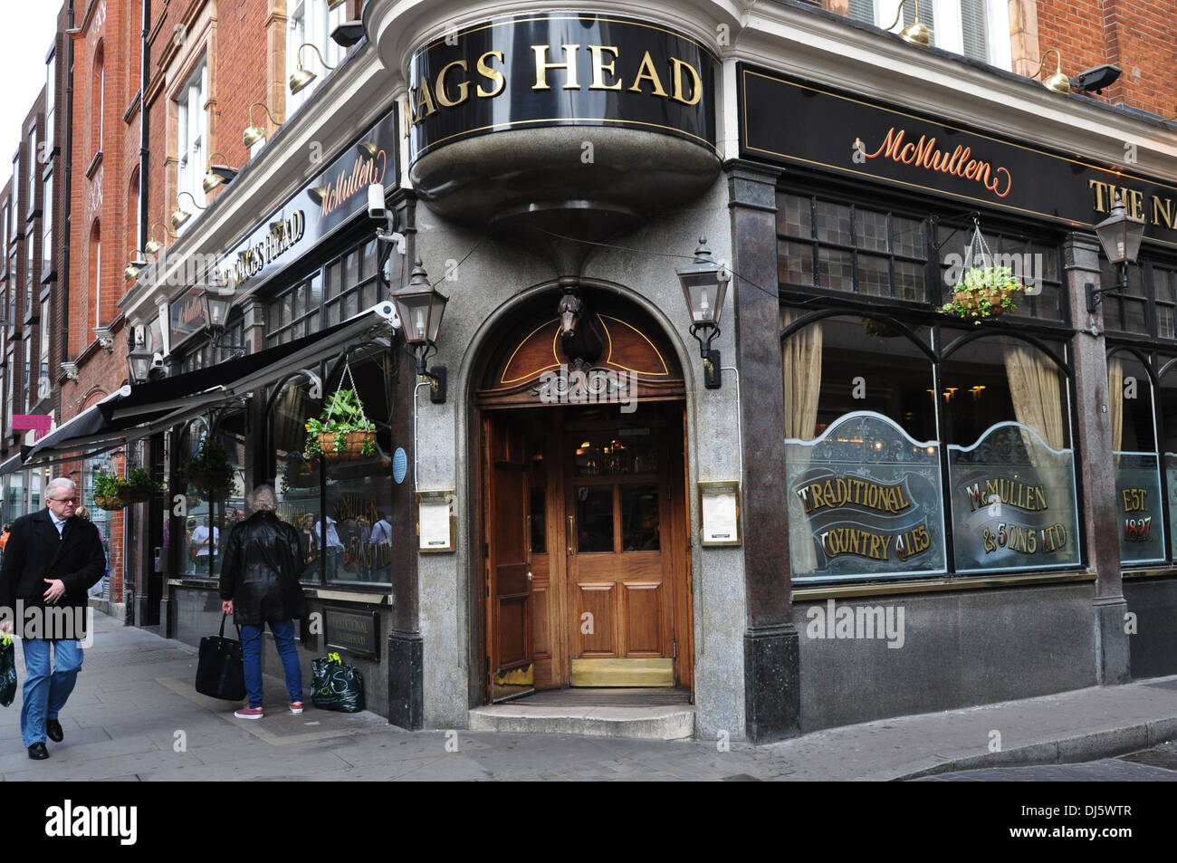 NAGS HEAD PUB COVENT GARDEN LONDON UK Stock Photo