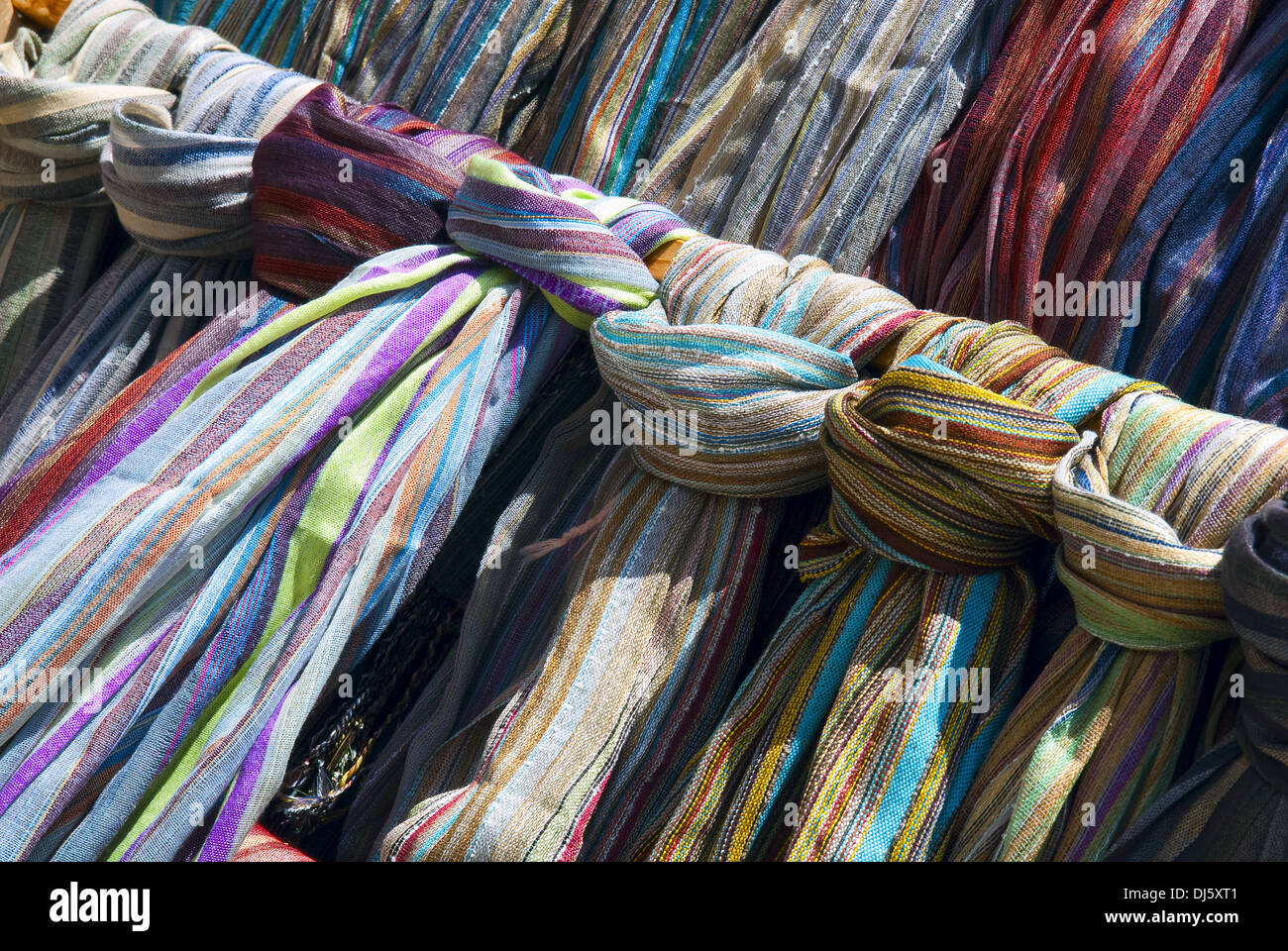 colorful clothes Stock Photo