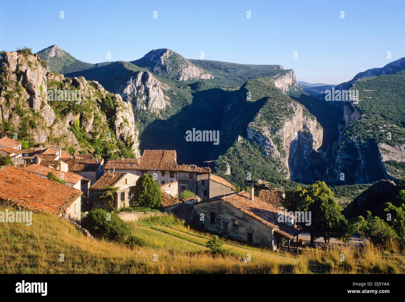 Rougon and du Verdon, Provence, France Stock Photo 62826130 Alamy