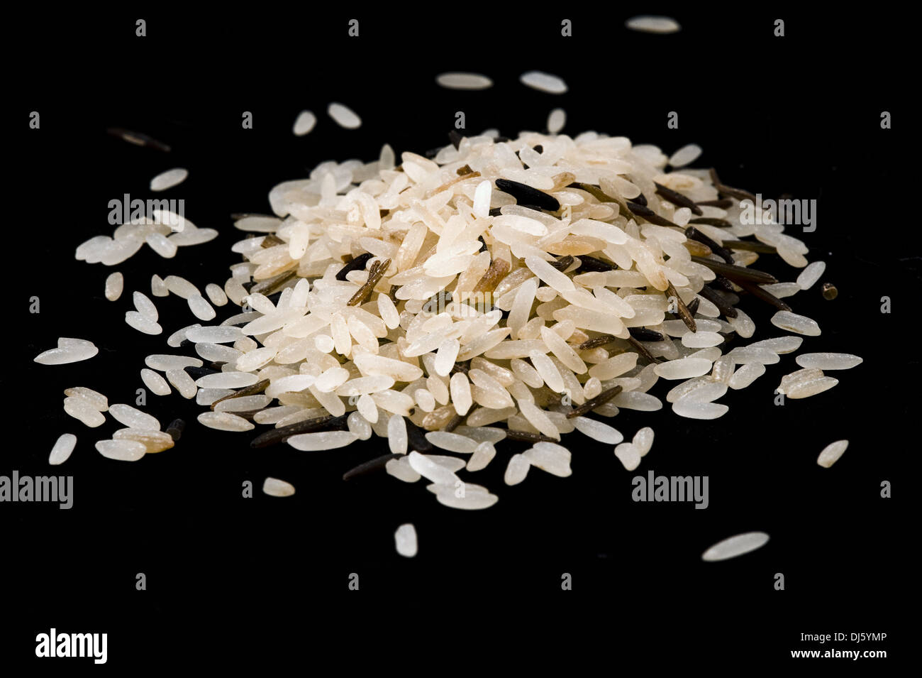 Rice grains Stock Photo