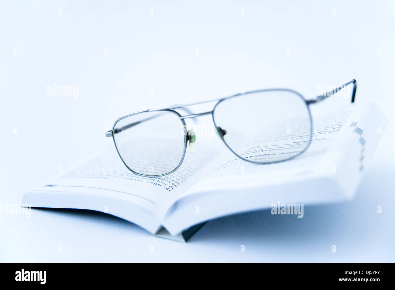 Reading Glasses Stock Photo
