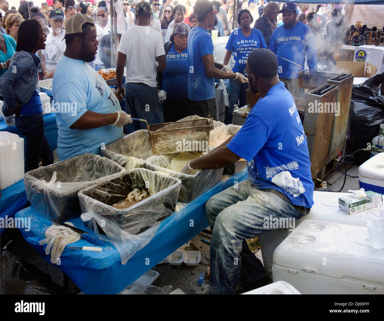 Atlantic antic street fair in Brooklyn NYC Stock Photo Alamy