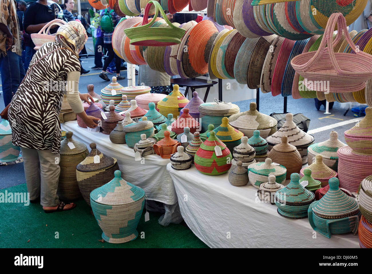 Atlantic antic street fair in Brooklyn NYC Stock Photo Alamy
