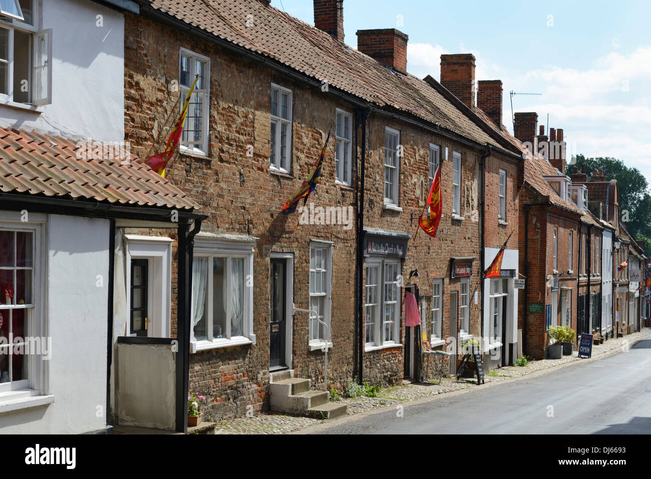 High Street, Little Walsingham, Norfolk, England, United Kingdom