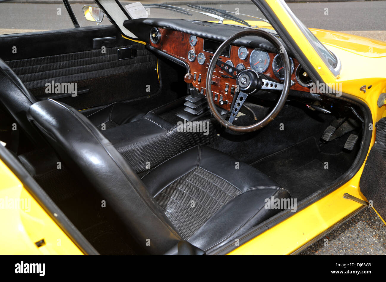 1973 Lotus Elan 2+2 classic sports car Stock Photo