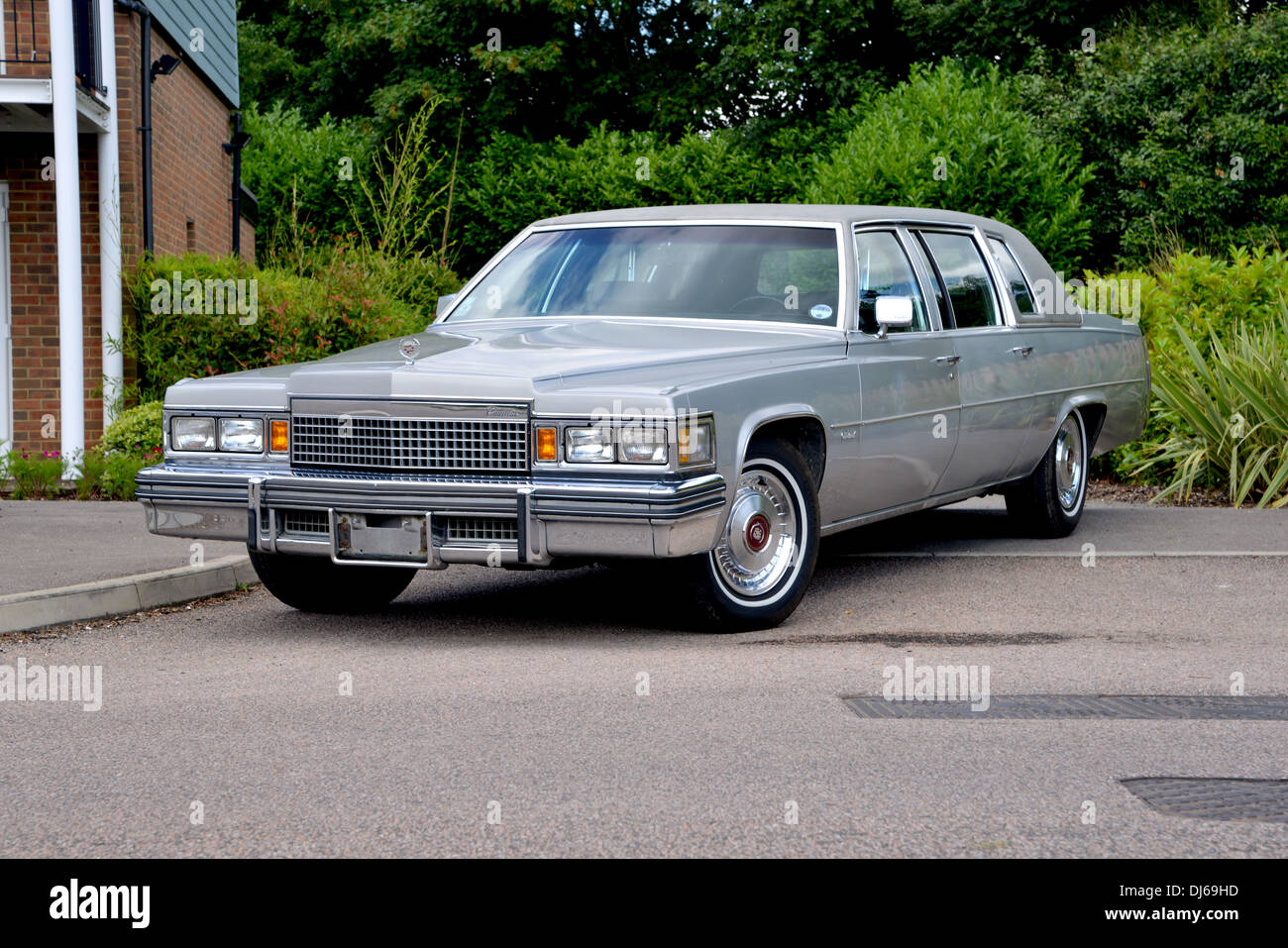 1979 Cadillac Series 75 stretch limo classic American car Stock Photo
