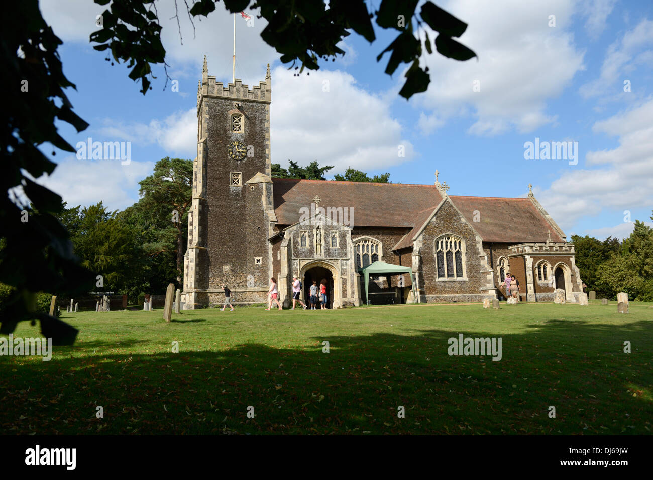 The Church Of St. Mary Magdaline, Sandringham Estate, Norfolk, England, United Kingdom, UK, Europe Stock Photo