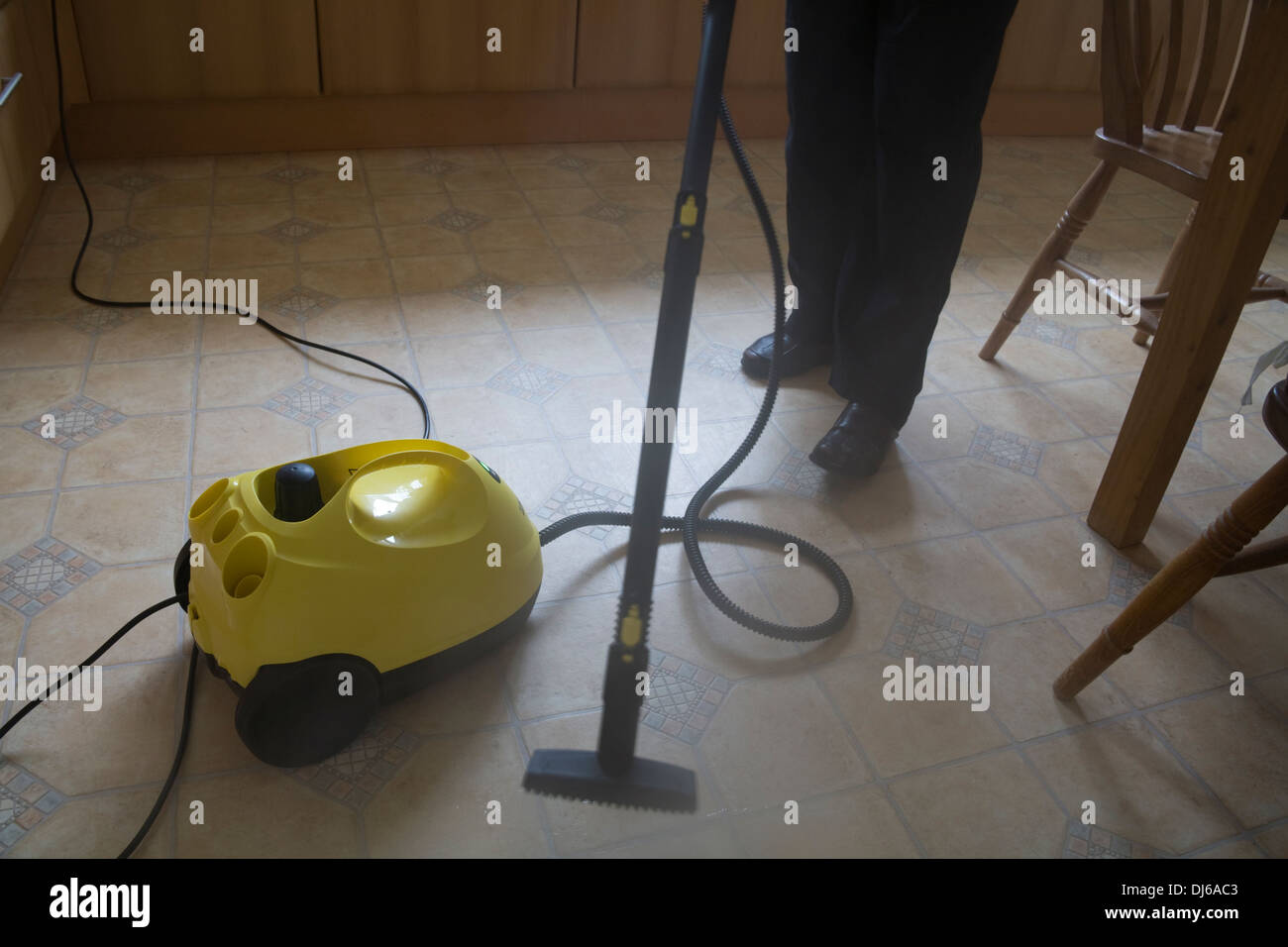 how to descale a steam mop?