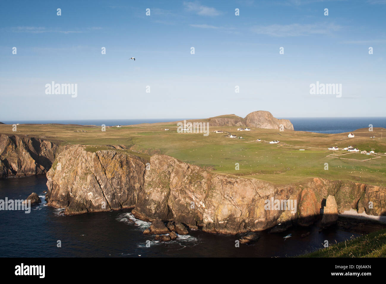 South end of Fair Isle, Shetland Stock Photo