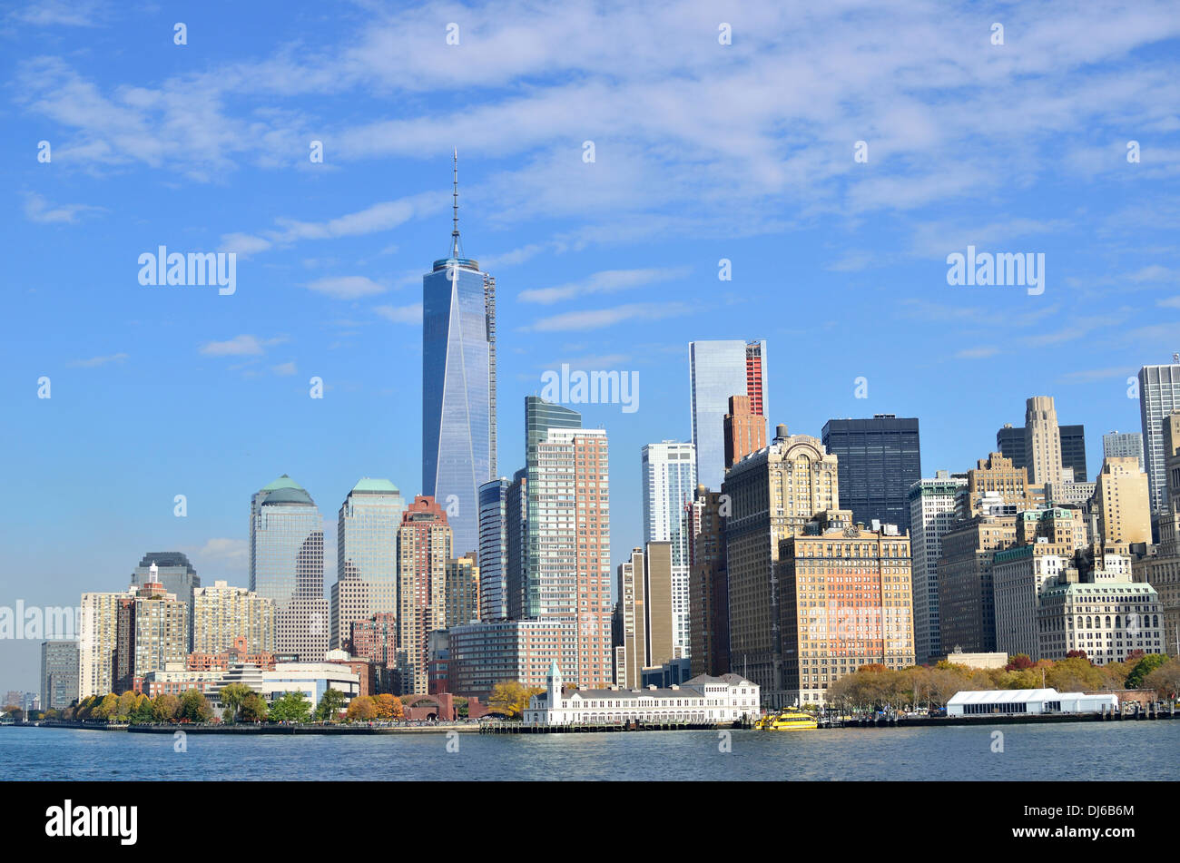 New York Skyline - One World Trade Center Stock Photo