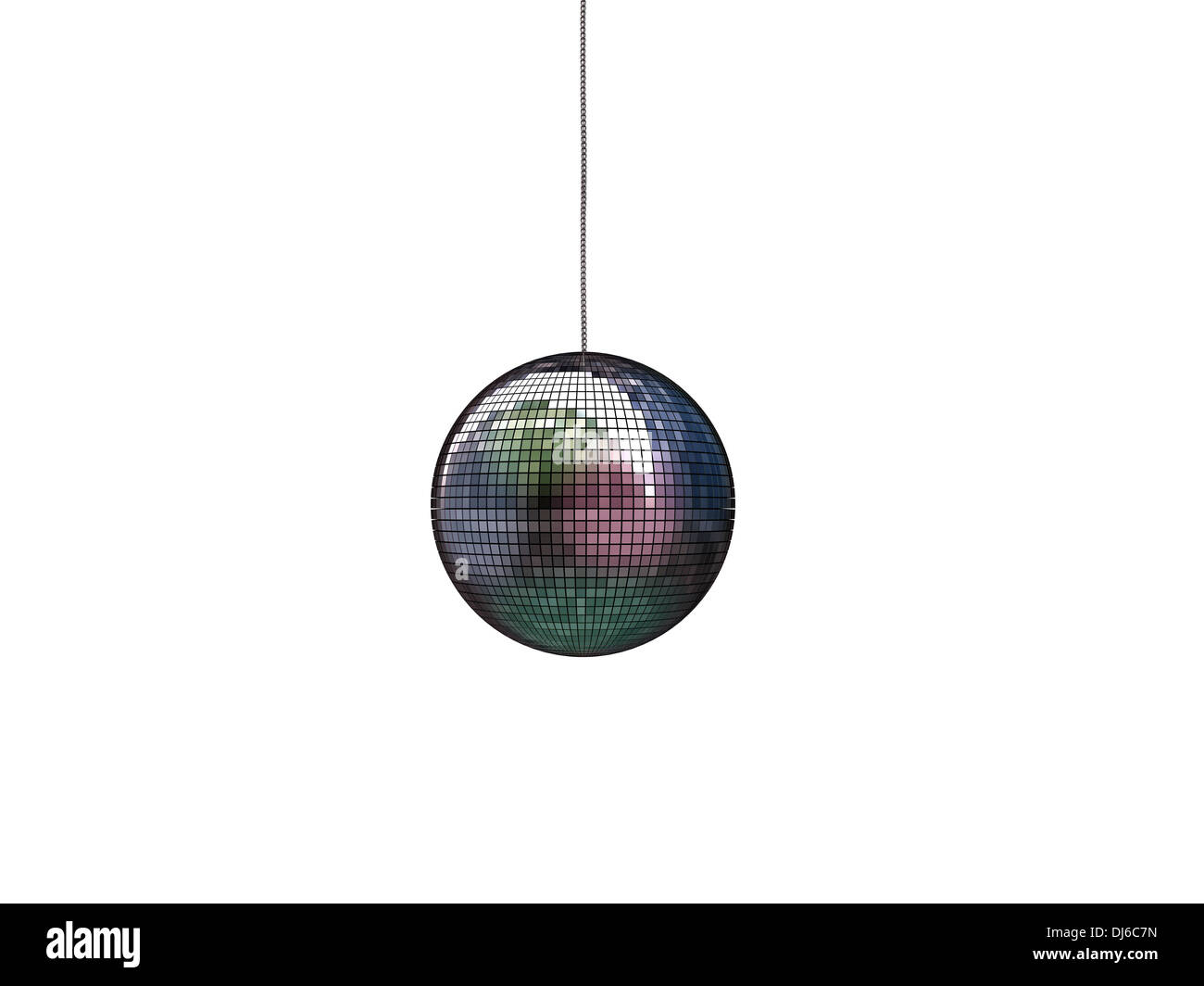 glitter ball isolated on white background Stock Photo Alamy