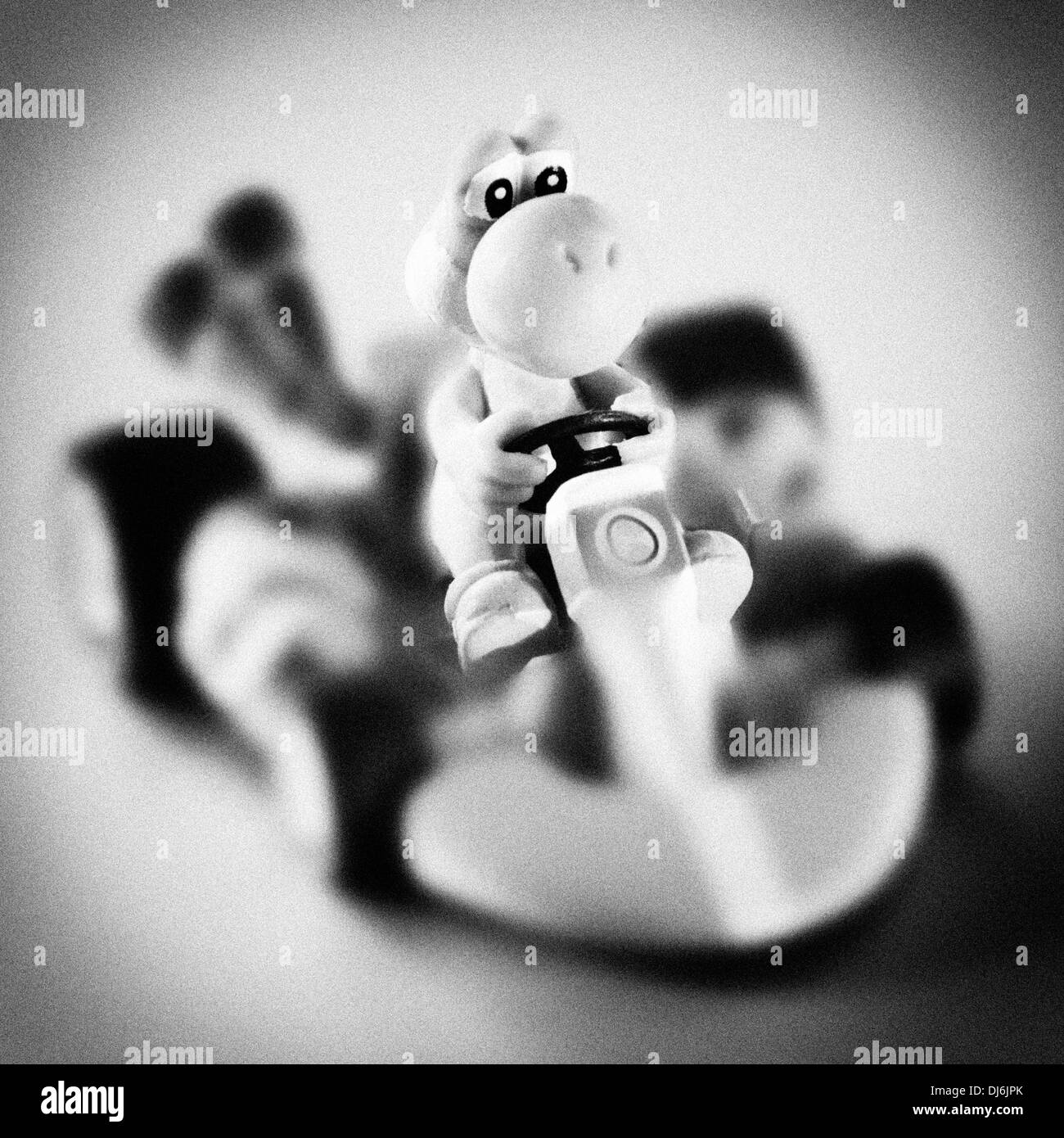 Yoshi Black and White Stock Photos & Images Alamy
