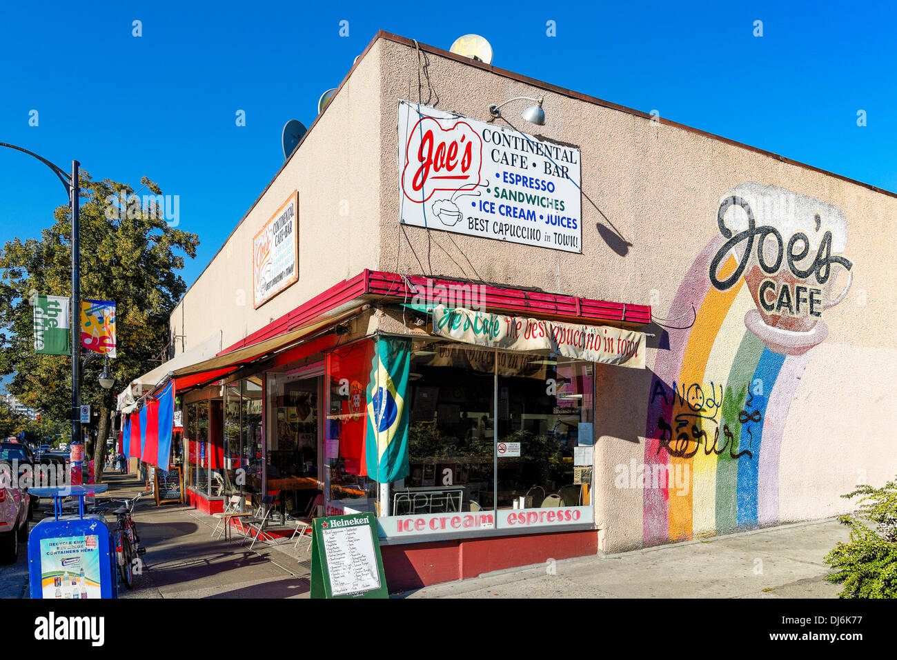 Coffee Shop Commercial Drive Stock Photos & Coffee Shop Commercial