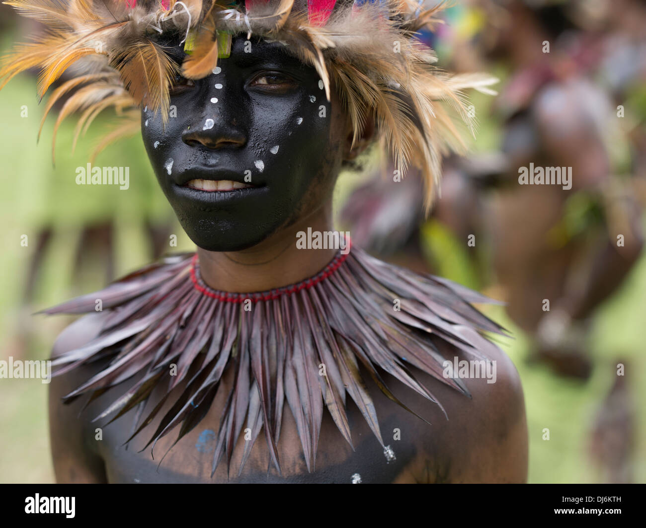 Kimbe Singsing Group, West New Britain - Goroka Show, Papua New Guinea Stock Photo