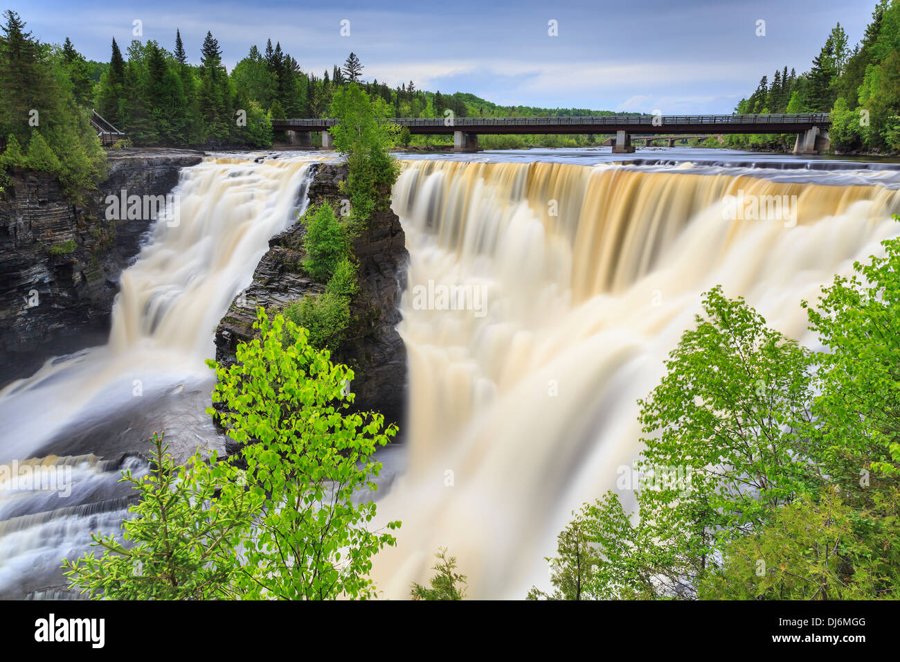 Kakabeka Falls; Ontario, Canada Stock Photo