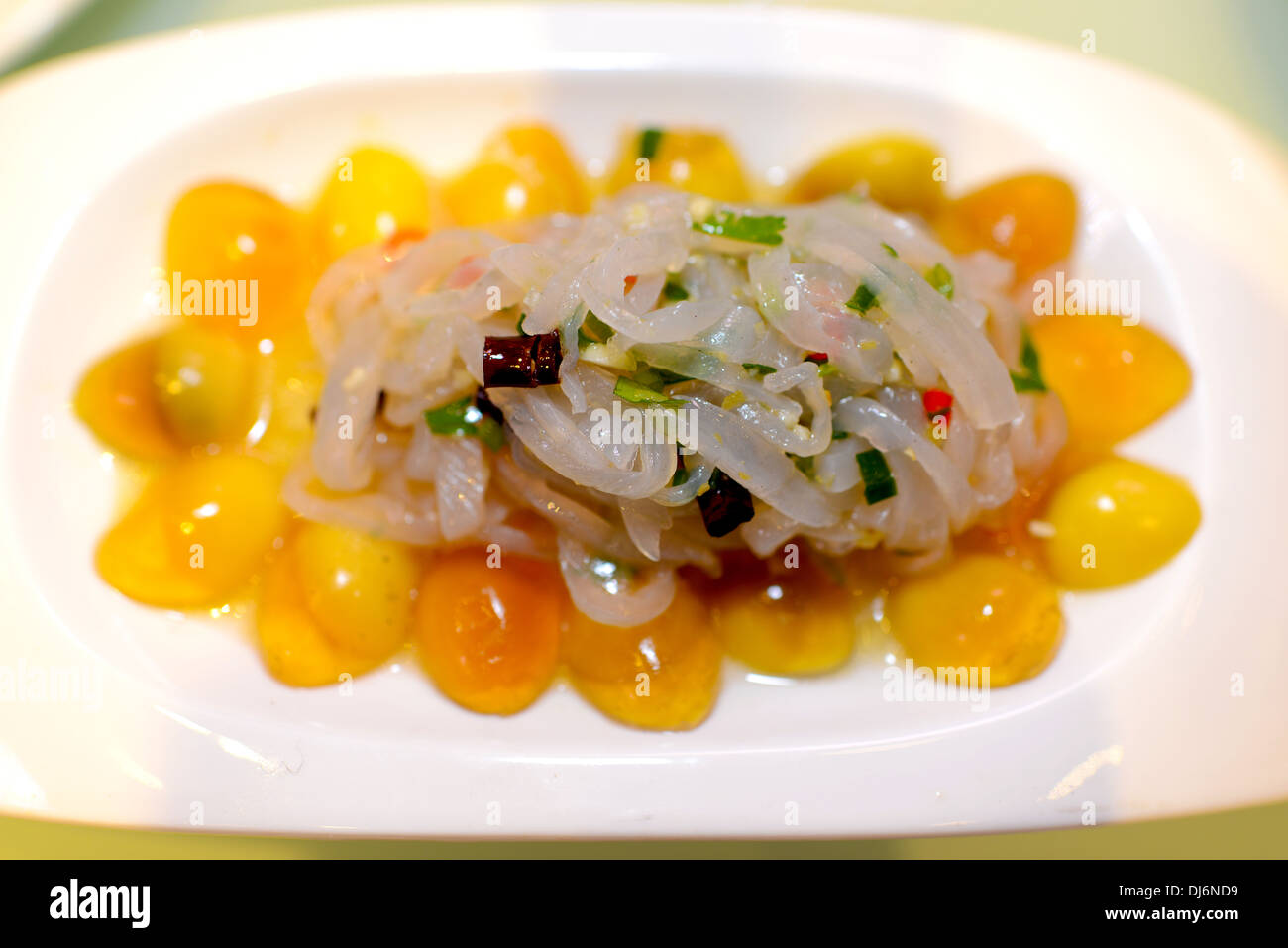 Chinese egg salad Stock Photo - Alamy