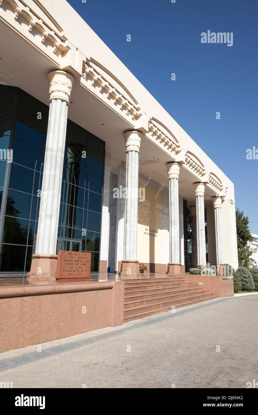 Art Gallery of Uzbekistan, Ozbekiston Tasviriy San’at Galereyasi, Tashkent, Uzbekistan Stock Photo