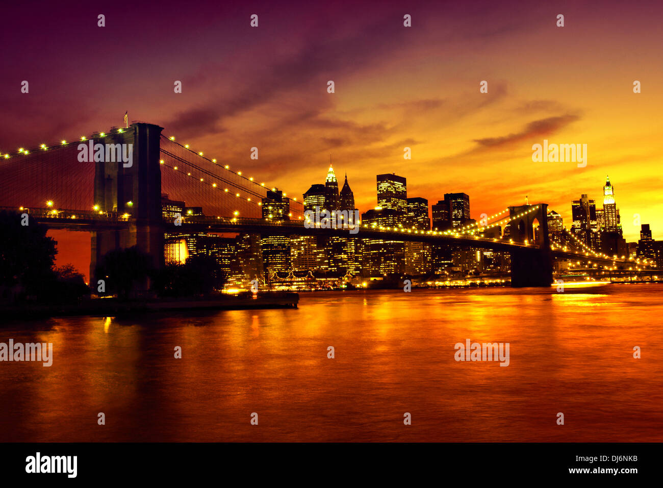 New york brooklyn bridge hi-res stock photography and images - Alamy