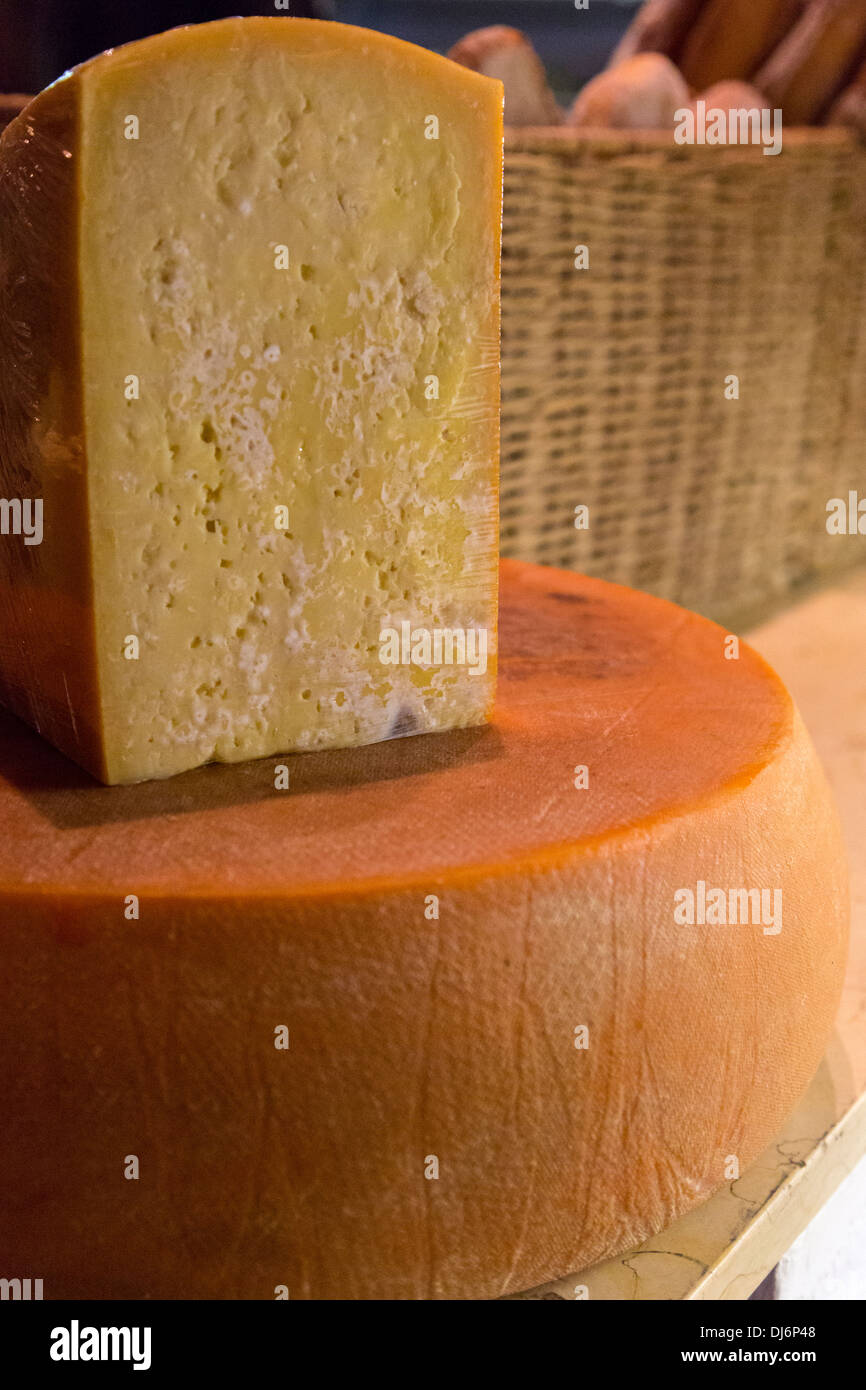 South Africa. Cheese, from Fairview Winery, Paarl Area, near Cape Town. Stock Photo