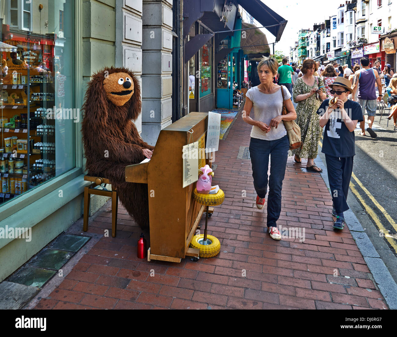 Brighton is a town on the south coast of Great Britain Stock Photo Alamy