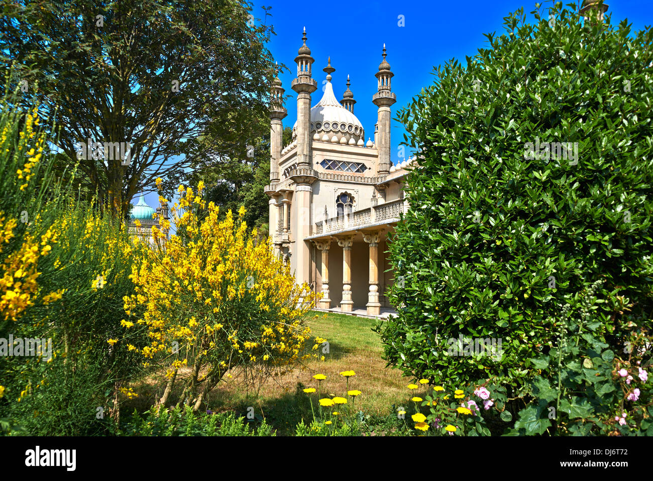 The Royal Pavilion is a former royal residence located in Brighton