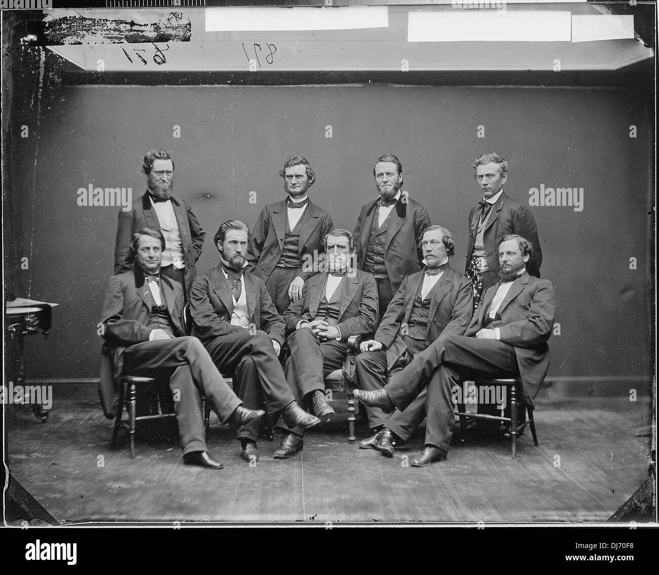 Hon. William A. Richardson, Ill., Clement L. Vallandigham, Hon. George H. Pendleton, Hon. Daniel W. Voorhees, Hon 724 Stock Photo