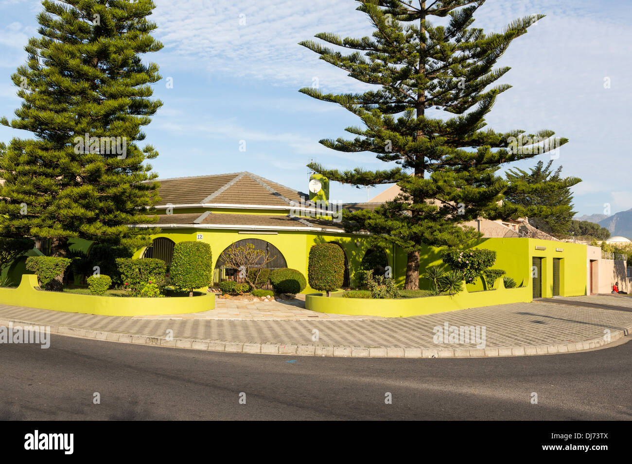 South Africa, Cape Town, Athlone Suburb. Private Home. Stock Photo