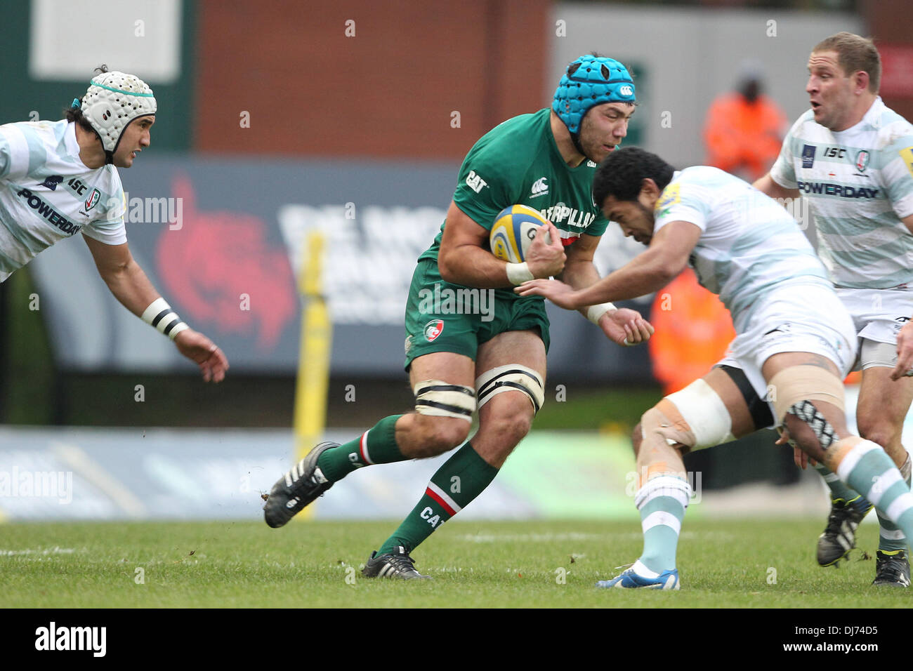 Leicester, UK. 23rd Nov, 2013. Leicester Tigers’s Graham Kitchener on ...