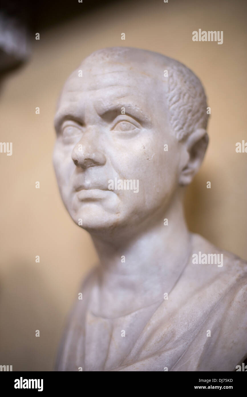 Statue from the Vatican Museum ,statue courtyard, Vatican, Rome, Italy